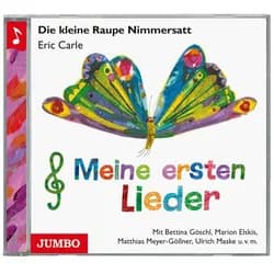 Gerstenberg Verlag Hörspiel Die kleine Raupe Nimmersatt - Meine ersten Lieder CD