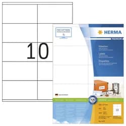 HERMA Etiketten 4425 weiß 105,0 x 57,0 mm