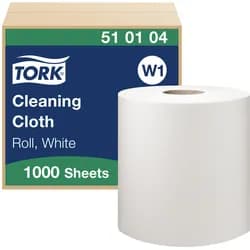 Tork 510104 Reinigungstücher W1, 1-lagig, 380 Meter 1 Rolle
