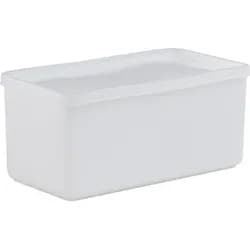 hünersdorff 910400, Aufbewahrungsbox, Transparent, Rechteckig, Polyethylen, Einfarbig, Polyethylen - Transparent