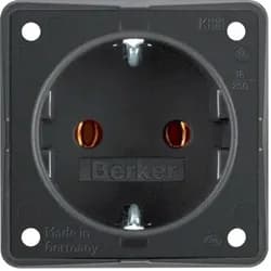 Berker SCHUKO-Steckdose sw 947782503