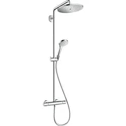 croma select s 280 showerpipe chrome