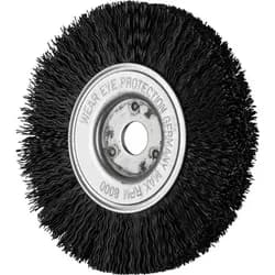 PFERD TOOLS Rundbürste schmal ungezopft RBU Ø100x12x12 mm Bohrung Kunststoffbesatz-Ø0,40