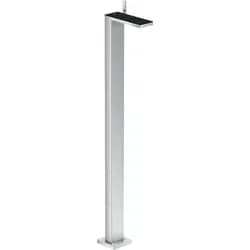 hansgrohe Waschtisch-Einhebelmischer Axor MyEdition boden, m Pus-Op-Abl, m Pl, cr/Schw.-gl.