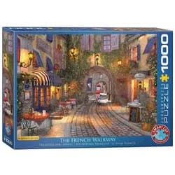 EUROGRAPHICS Puzzle Französische Allee Puzzle 1000 Teile, Puzzleteile