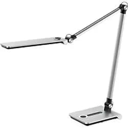 Hansa Wave Schreibtischlampe LED Silber AC 760 mm