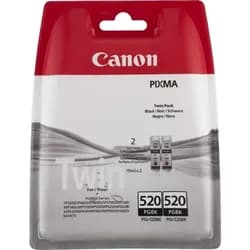 Canon Tinten Doppelpack PGI-520BK 19ml schwarz