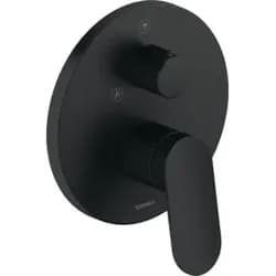 Duravit Zweihand-Unterputz-Armatur „Wave“ in Schwarz (matt)