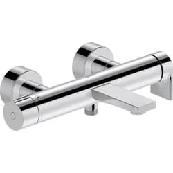 Duravit Wannen-Einhebelmischer Tulum AP, m Umstellventil, Wandmontage, chrom