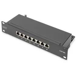 8-Port 1U CAT 6A Patch Panel