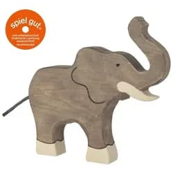 goki Spielfigur GOKI Gollnest & Kiesel Elefant, Rüssel hoch