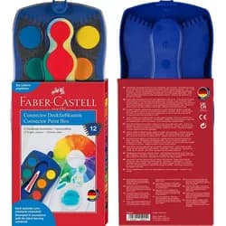 Faber-Castell Farbkasten Farbkasten Connector 12 Farben bunt