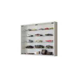 Hängevitrine in Weiß Mandosa L