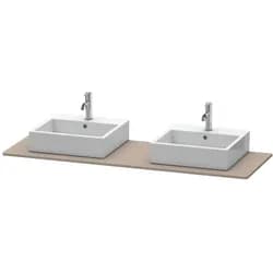 Duravit Konsole „XSquare“ in Basalt Matt