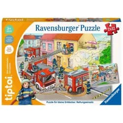 Ravensburger Verlag GmbH Spiel tiptoi® Puzzle für kleine Entdecker: Rettungseinsatz - 2x12 Teile bunt