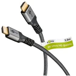 goobay HDMI-Kabel 8K - 2 m