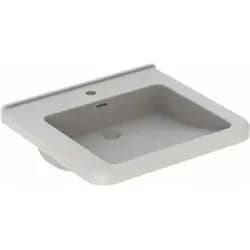 Geberit Waschtisch Dejuna, B: 650, T: 550 mm, 128665000, weiss 128665000