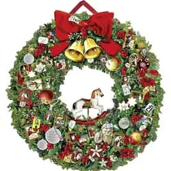 COPPENRATH DIE SPIEGELBURG Adventskalender Festlicher Weihnachtskranz. Christmassy Wreath. La couronne de Noël