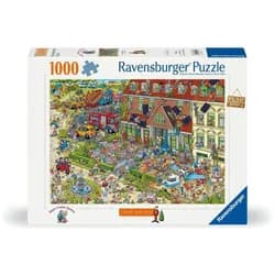 Ravensburger Puzzle The Hotel, 1000 Puzzleteile, Made in Germany bunt