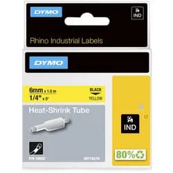 DYMO IND Schrumpfschlauch - 6mm x 1,5m