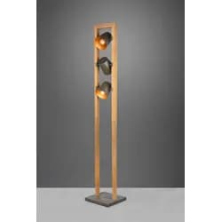 Trio Stehleuchte »Bell« - 25x25x150cm - braun -