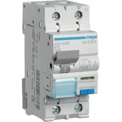 Hager FI/LS-Schalter ADA516D