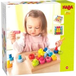 Haba Lernspielzeug Kleinkindwelt Steckspiel Farbkringel 1002202001