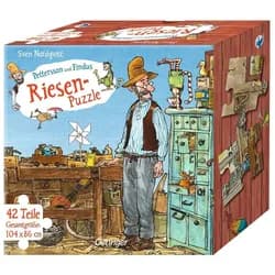 Oetinger Puzzle Pettersson und Findus. Riesen-Puzzle. Petterssons Tischlerschuppen...., Puzzleteile