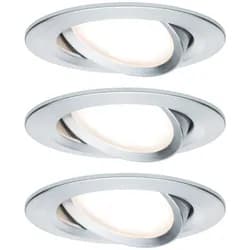 PAULMANN EBL Nova Coin rd schw LED 3x6W Alu ged