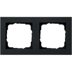 Gira Abdeckrahmen 2f. sw 021209