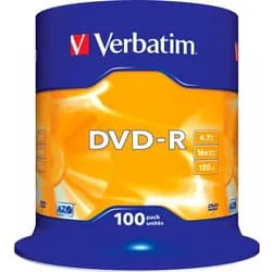 Verbatim DVD-R 100 Stück Spindel