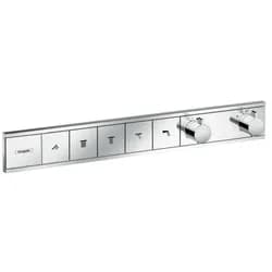 hansgrohe RainSelect Thermostat Unterputz für 5 Verbraucher, Chrom
