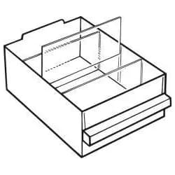 Raaco Schublade transparent, Schubladentyp: 250-2