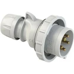 PCE CEE-Stecker 32A 5p 1h IP67 SHARK - Grau