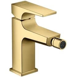 hansgrohe Bidet-Einhebelmischer Metropol m HG, Pus-Op-Abl, A 129mm, pol. gol opt