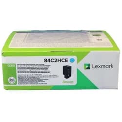 Lexmark 84C2HCE Toner Cyan -A