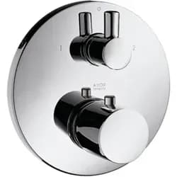 hansgrohe Wannenthermostat Axor Uno2 mit Ab-/Umstellventil, chrom