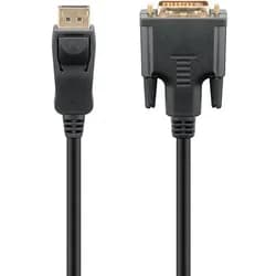 goobay DVI-Adapterkabel schwarz