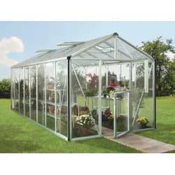 Vitavia Gewächshaus "Zeus 15700",aluminium eloxiert,15,7 m2