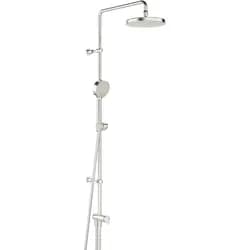 Hansa HANSABASICJET Kopfbrause-Set rund, Badarmaturen, 44380200, chrom