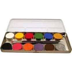 Eulenspiegel Kinder-Schaufel Eulenspiegel 212004 12 Farben Metall-Palette