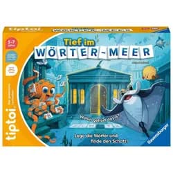 Ravensburger Lernspielzeug Ravensburger tiptoi Lernspiel Tief im Wörter-Meer 00103