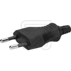 Europa-Stecker schwarz