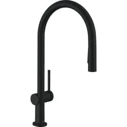 hansgrohe Talis M54 Küchenarmatur 72801670 mit Ausziehbrause 2jet, sBox, mattschwarz