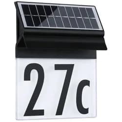 Paulmann Solar LED Hausnummernleuchte Neda - Schwarz