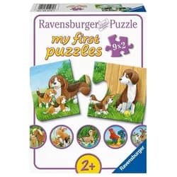Ravensburger Puzzle My First Animal Family Puzzle 9x2 Teile, Puzzleteile