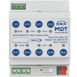 MDT DALI Control 2x64 Gateway, 4TE, REG, 1 Stk.