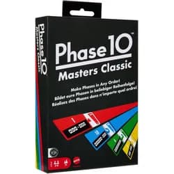Mattel® Spiel Mattel JFD07 - Phase 10 Masters Classic
