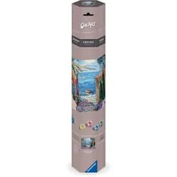 Ravensburger Malen nach Zahlen Malen nach Zahlen CREART CANVAS Leinwand Mediterrane Landschaft 23913