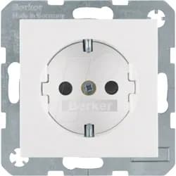 Berker SCHUKO-Steckdose pws/gl 47238989